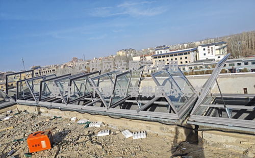 敦煌博物馆灞桥排烟天窗