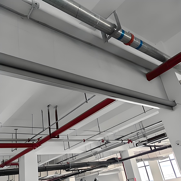 防火布灞桥挡烟垂壁