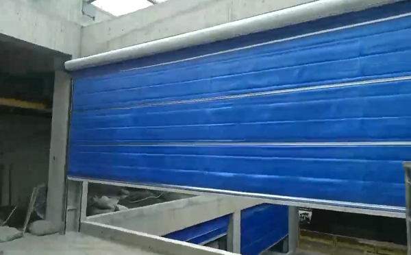 大型物流园区完成灞桥防火门整体安装工程